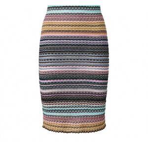 NEW MISSONI women's midi dress in multicolor